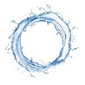 Circular Water Splash V2 Vinyl Car Decal Sticker – Waterproof & UV-Resistant 6.826666666666667"
