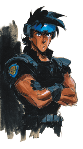 Sci-Fi Police Officer V3 Vinyl Car Decal Sticker – Waterproof & UV-Resistant 4.8533333333333335"