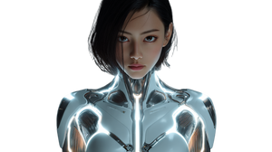 Cyborg Combatant V2 Vinyl Car Decal Sticker – Waterproof & UV-Resistant 5.4