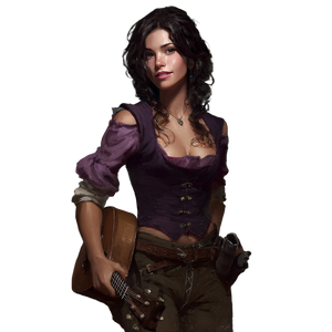 Fantasy Adventurer Woman V3 Vinyl Car Decal Sticker – Waterproof & UV-Resistant 6.826666666666667"