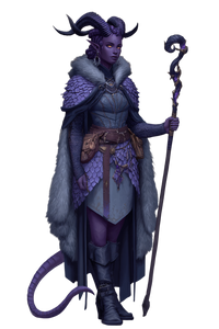 Purple Tiefling Sorcerer Vinyl Car Decal Sticker – Waterproof & UV-Resistant 4.4