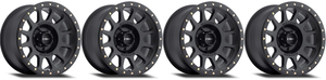 4x Method Race Wheels 305 NV | 18x9 Matte Black Wheel - 6x139.7 -12 Offset