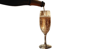 Champagne Pouring Close-Up V2 Vinyl Car Decal Sticker – Waterproof & UV-Resistant 2.72"