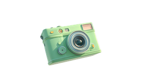 Floating Camera Render Vinyl Car Decal Sticker – Waterproof & UV-Resistant 5.4
