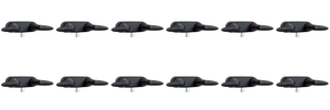 12x Phoenix Catalina 2 Valve Shower Control | Matte Black Finish | Plastic Underbody | With Vacuum Breaker 12x Phoenix Catalina 2 Valve Shower Control | Matte Black Finish | Plastic Underbody | With Vacuum Breaker