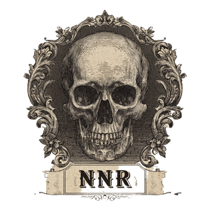 Victorian Skull Logo Vinyl Car Decal Sticker – Waterproof & UV-Resistant 6.826666666666667"