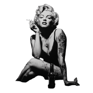 Stencil Dolly Parton Vinyl Car Decal Sticker – Waterproof & UV-Resistant 6.826666666666667"