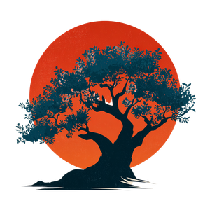 Bohdi Tree Logo Vinyl Car Decal Sticker – Waterproof & UV-Resistant 6.826666666666667"