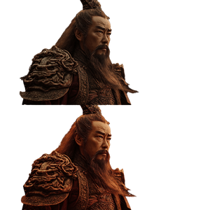 Zhong Kui Portrait V4 Vinyl Car Decal Sticker – Waterproof & UV-Resistant 3.4133333333333336"
