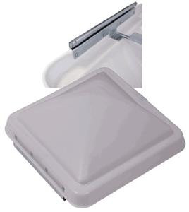 Durable Roof Vent Lid | Fits 14x14 Vents | White Polypropylene | Easy Install Durable Roof Vent Lid | Fits 14x14 Vents | White Polypropylene | Easy Install