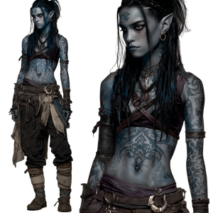 Dark Elf Rogue V9 Vinyl Car Decal Sticker – Waterproof & UV-Resistant 3.4133333333333336"