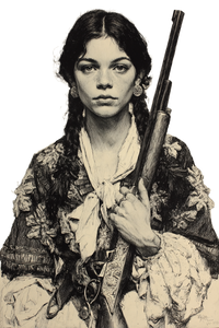 Native American Woman V18 Vinyl Car Decal Sticker – Waterproof & UV-Resistant 4.4