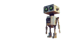 Psychedelic Robot Hallucination Vinyl Car Decal Sticker – Waterproof & UV-Resistant 2.72"
