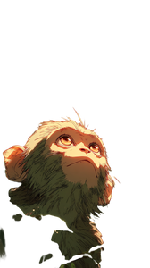 Monkey In Forest Vinyl Car Decal Sticker – Waterproof & UV-Resistant 4.8533333333333335"