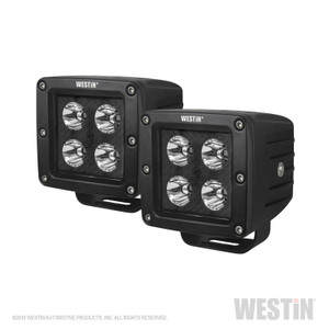 Illuminate the Night with Westin Automotive HyperQ LED Fog Lights | Spot Beam | 20W | Set of 2
