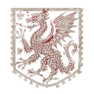 White Dragon Flag Vinyl Car Decal Sticker – Waterproof & UV-Resistant 6.826666666666667"