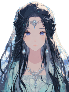 Anime Hanfu Girl V12 Vinyl Car Decal Sticker – Waterproof & UV-Resistant 4.1066666666666665"