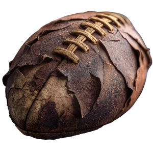 Peeling Football Vinyl Car Decal Sticker – Waterproof & UV-Resistant 3.4133333333333336"