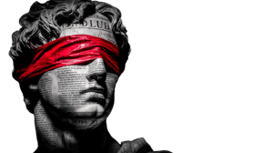 Blindfolded Marble Bust Vinyl Car Decal Sticker – Waterproof & UV-Resistant 5.4