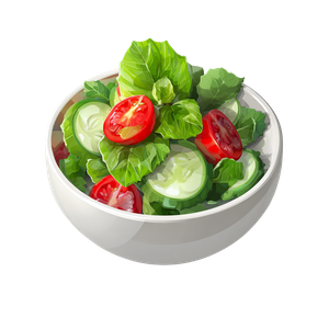 Salad Bowl Icon V2 Vinyl Car Decal Sticker – Waterproof & UV-Resistant 6.826666666666667"