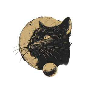 Alley Cat Logo Vinyl Car Decal Sticker – Waterproof & UV-Resistant 6.826666666666667"
