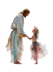 Jesus And Girl V4 Vinyl Car Decal Sticker – Waterproof & UV-Resistant 4.213333333333333"