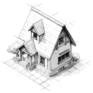 Cartoon House Illustration Vinyl Car Decal Sticker – Waterproof & UV-Resistant 3.4133333333333336" Cartoon House Illustration Vinyl Car Decal Sticker – Waterproof & UV-Resistant 3.4133333333333336"