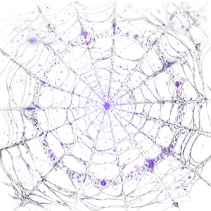 Glowing Magical Web Vinyl Car Decal Sticker – Waterproof & UV-Resistant 6.826666666666667"