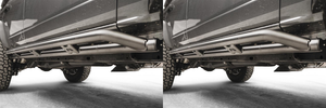 2x 2021-2023 Ford Bronco Rocker Panel Guard | Durable Steel, Superior Protection | Made in USA