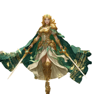 Fantasy Warrior Queen V10 Vinyl Car Decal Sticker – Waterproof & UV-Resistant 3.4133333333333336"