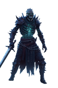 Undead Knight Warrior Vinyl Car Decal Sticker – Waterproof & UV-Resistant 8.96"