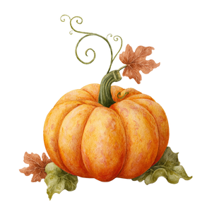Rustic Autumn Pumpkin Vinyl Car Decal Sticker – Waterproof & UV-Resistant 3.4133333333333336"