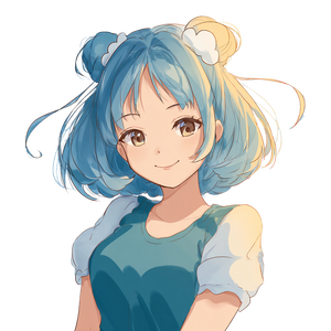 Anime Cloud Girl Vinyl Car Decal Sticker – Waterproof & UV-Resistant 6.826666666666667"
