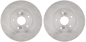 2x Raybestos R-Line OE Replacement Brake Rotor | Strong, Premium Material for Long Service Life