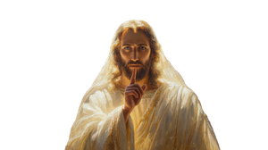 Jesus Christ Portrait V28 Vinyl Car Decal Sticker – Waterproof & UV-Resistant 2.72"