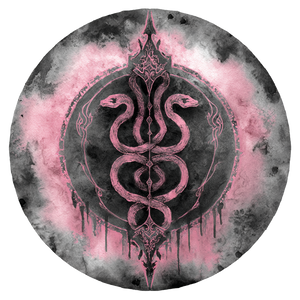 Demonic Serpent Emblem Vinyl Car Decal Sticker – Waterproof & UV-Resistant 3.4133333333333336"