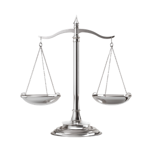 Metallic Balance Scale V2 Vinyl Car Decal Sticker – Waterproof & UV-Resistant 6.826666666666667"