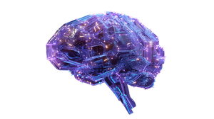 Floating Ai Brain V3 Vinyl Car Decal Sticker – Waterproof & UV-Resistant 5.4