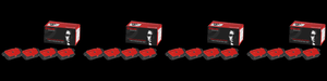 4x Brembo Ceramic Brake Pad Set | Fits Ford Edge, Lincoln MKX, Mazda CX-7,CX-9 | Low Dust, Premium Shim, Quiet, Safe | Set Of 4 4x Brembo Ceramic Brake Pad Set | Fits Ford Edge, Lincoln MKX, Mazda CX-7,CX-9 | Low Dust, Premium Shim, Quiet, Safe | Set Of 4