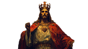 Jesus As King Vinyl Car Decal Sticker – Waterproof & UV-Resistant 5.4