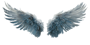 Glowing Angel Wings V6 Vinyl Car Decal Sticker – Waterproof & UV-Resistant 5.12"