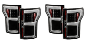 2x Upgrade Your 2018-2020 | Ford F-150 Tail Lights | Clear Lens, Black Housing, LED | Bright, Stylish Set of 2 2x Upgrade Your 2018-2020 | Ford F-150 Tail Lights | Clear Lens, Black Housing, LED | Bright, Stylish Set of 2