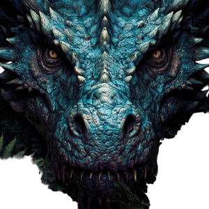 Dragon Head Banner Vinyl Car Decal Sticker – Waterproof & UV-Resistant 3.4133333333333336"