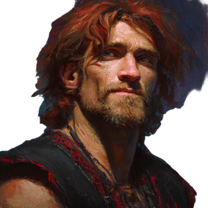 Barbarian Portrait V3 Vinyl Car Decal Sticker – Waterproof & UV-Resistant 3.4133333333333336"