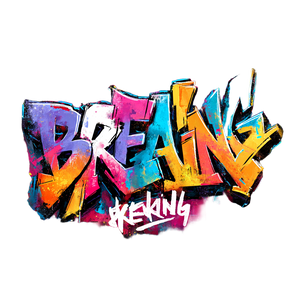 Graffiti Breaking Vinyl Car Decal Sticker – Waterproof & UV-Resistant 3.4133333333333336"