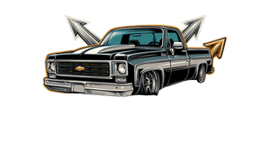 Trade Up Logo Vinyl Car Decal Sticker – Waterproof & UV-Resistant 5.4
