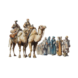 16Th Century Caravan Vinyl Car Decal Sticker – Waterproof & UV-Resistant 6.826666666666667"