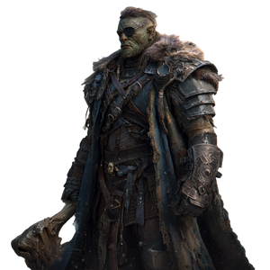 Orc Warrior Portrait V9 Vinyl Car Decal Sticker – Waterproof & UV-Resistant 6.826666666666667"