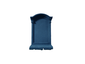 Moonlit Gravestone Closeup Vinyl Car Decal Sticker – Waterproof & UV-Resistant 6.1866666666666665"