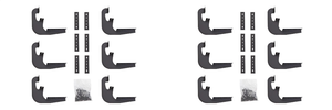 2x USA-Made | Drilling Required | Dee Zee Rough Step Mounting Kit 2x USA-Made | Drilling Required | Dee Zee Rough Step Mounting Kit